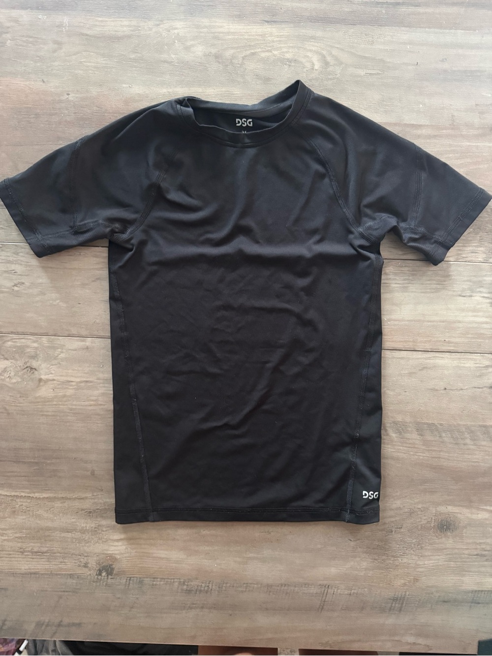 DSG Boy’s Black Performance Short Sleeve Shirt